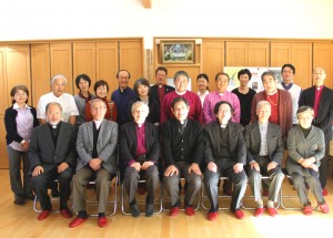 At the welcome lunch held on the 28th, together with some staffers of the church and its kindergarten